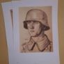 German ww2 , third reich, 1939/45, lot of (3) propaganda posters (reproduction). Image 3
