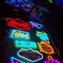 Retro Neon style arcade/game room signs Image 10