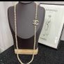 Long pearl necklace Image 2