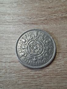 Great Britain UK 1966 Two Shillings Elizabeth II - free standard postage