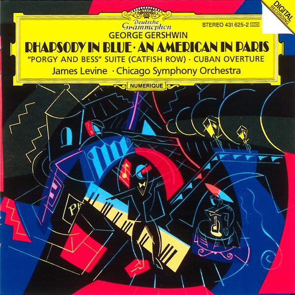 Free Postage. George Gershwin. Rhapsody In Blue. An American In Paris. CD.