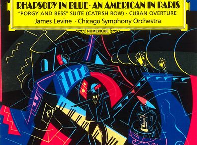 Free Postage. George Gershwin. Rhapsody In Blue. An American In Paris. CD.