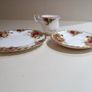 Espresso Trio /Set Royal Albert Old Country Roses Bone China Image 2