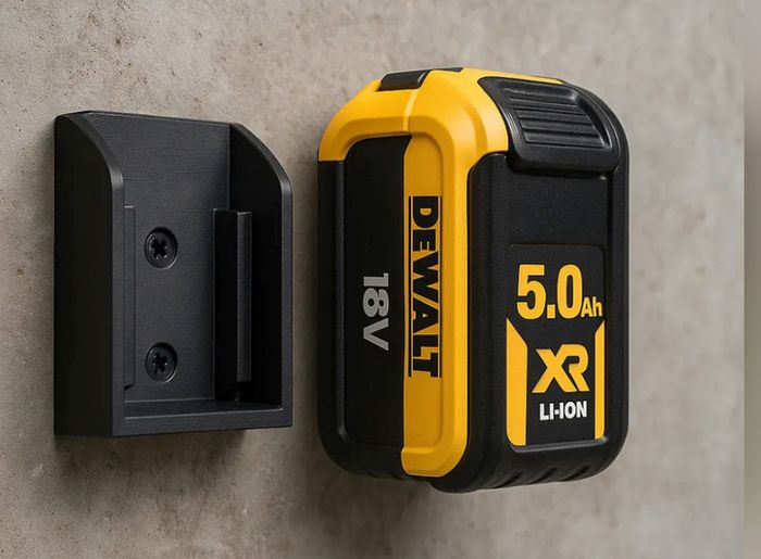 DeWalt Battery Holder Compact Wall Mount DeWalt 20V/18V XR