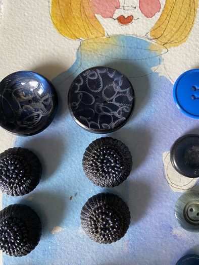 buttons - vintage selection