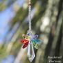 Crystal Guardian Angel Rainbow Suncatcher Image 2