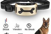 Rechargeable Anti Bark Electric Shock Dog Collar Stop Barking Pet Training Collar Control