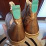 Mini Boden boots , mint condition , dark golden Image 4