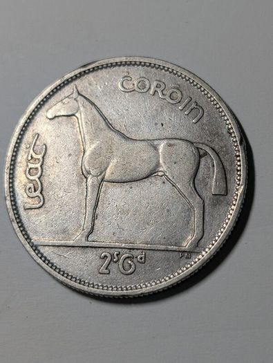 Irish silver Halfcrown 1939