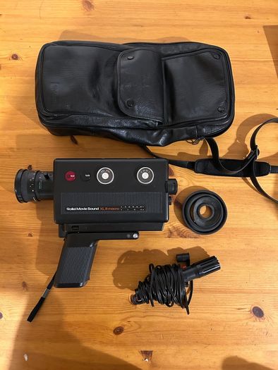 Vintage Rollei Movie Sound XL 8 macro Super 8 film camera