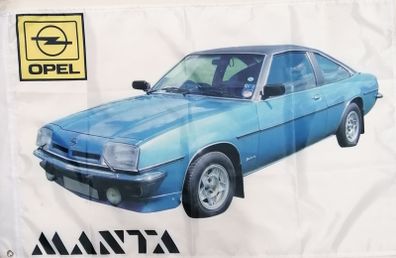 Opel Manta blue Flag.
