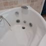 Jacuzzi Corner Whirlpool Bath 1500 x 1500. Spa Bath Image 4