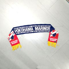 FREE POST Yokohama Marinos Scarf J League Japan  Vintage Retro Oldschool Festival Winter Snood Neck Warmer Wrap