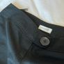 Genuine Y2K Topshop black culottes trousers - size 12 Image 3