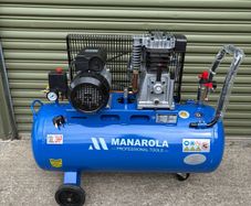 Brand New Manarola 100 Litre Air Compressor - 3hp