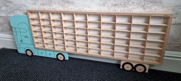 Cabinet Display Shelf Truck Kids Storage Collectibles