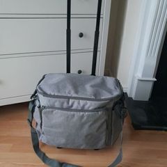 Large storage bag on castors perfect for arts and crafts shopping or camping
