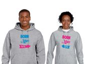 Born To love Couple Hoodies (set)