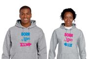 Born To love Couple Hoodies (set)