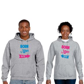 Born To love Couple Hoodies (set)