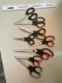 scissors (x8 set)