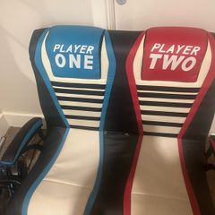 Double gaming rocker chair