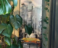 Vintage NYC Taxi Wall Art