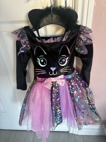 Halloween Cat Costume/dress 12-18 months