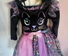 Halloween Cat Costume/dress 12-18 months