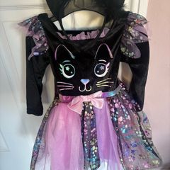 Halloween Cat Costume/dress 12-18 months