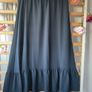 skirt Bnwt ichi midi navy skirt size small Image 6