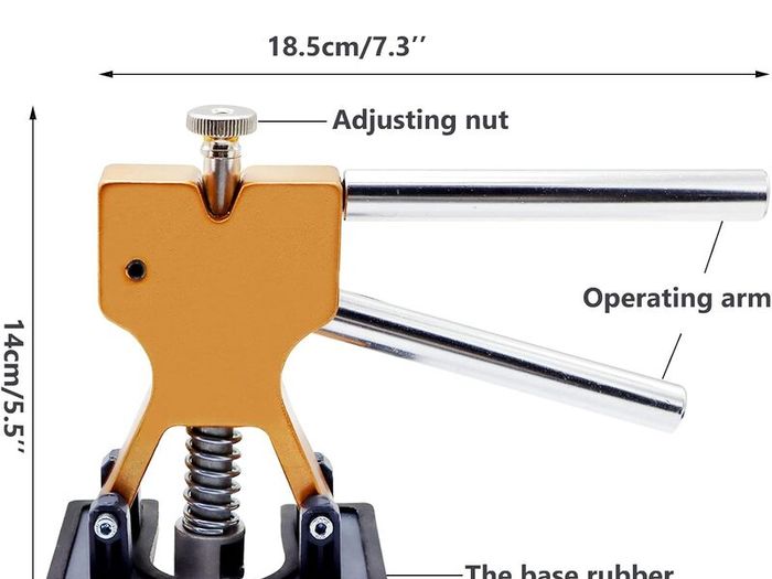 Car Dent Puller Kit with 18 Dent Puller Tabs