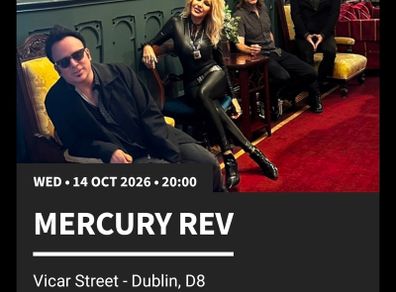 Mercury Rev 2 tickets