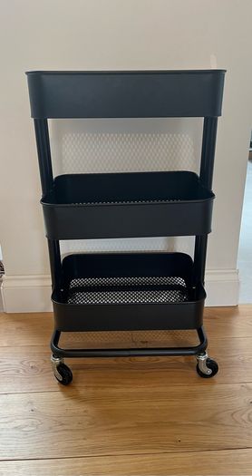 ikea RASKOG Trolley, black