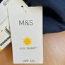 BNWT M&S navy cap, size 3-6y Image 5