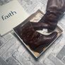 BNIB Faith Ramazon Ladies Brown Leather Tall Boots UK6 EUR39 Image 2