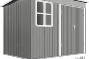 Galvanised Steel Garden Shed 8.5 x 6ft