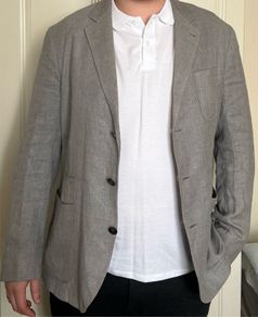 Brunello Cucinelli Linen Blend Blazer