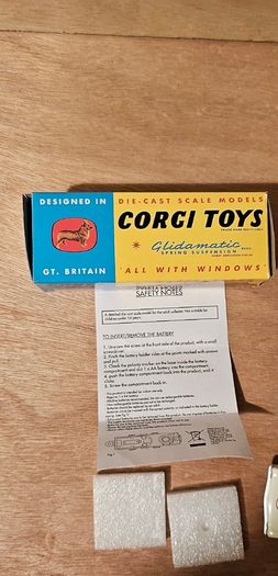 Corgi Superior Ambulance Re Issue Brand New With Battery Compartment Underneath