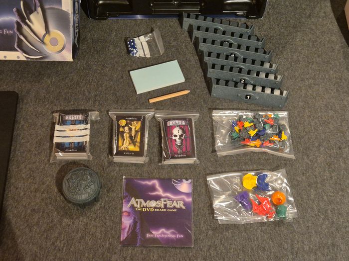 Atmosfear The Gatekeeper DVD Board Game (Complete) - FREE SHIPPING