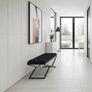 Metal frame bench with velvet seat Image 2