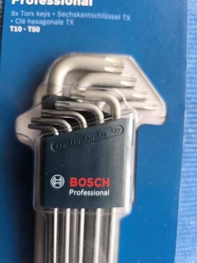 Bosch Pro Torx Key Set