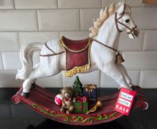Christmas rocking horse