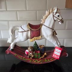 Christmas rocking horse