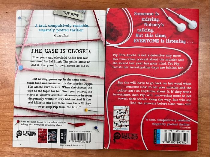 A Good Girl's Guide To Murder & Good Girl Bad Blood by Holly Jackson