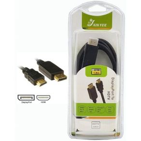 Displayport DP to HDMI Cable Adapter Converter For PC / Laptop 1.8M