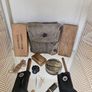 Vintage 1950s  Swiss Army uniform and boot cleaning, grooming, and repair kit Collectable Militaria Image 4
