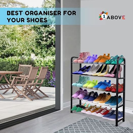 5 Tier Shoe Rack Organiser, Heavy duty storage unit, Quick Assembly No Tools Required, Holds upto 15-20 pairs (FREE SHIPPING)