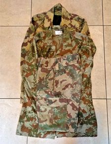 Vintage 1984 South African Police Camouflage Uniform Set