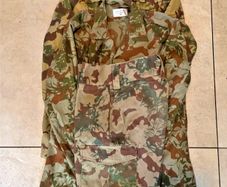 Vintage 1984 South African Police Camouflage Uniform Set